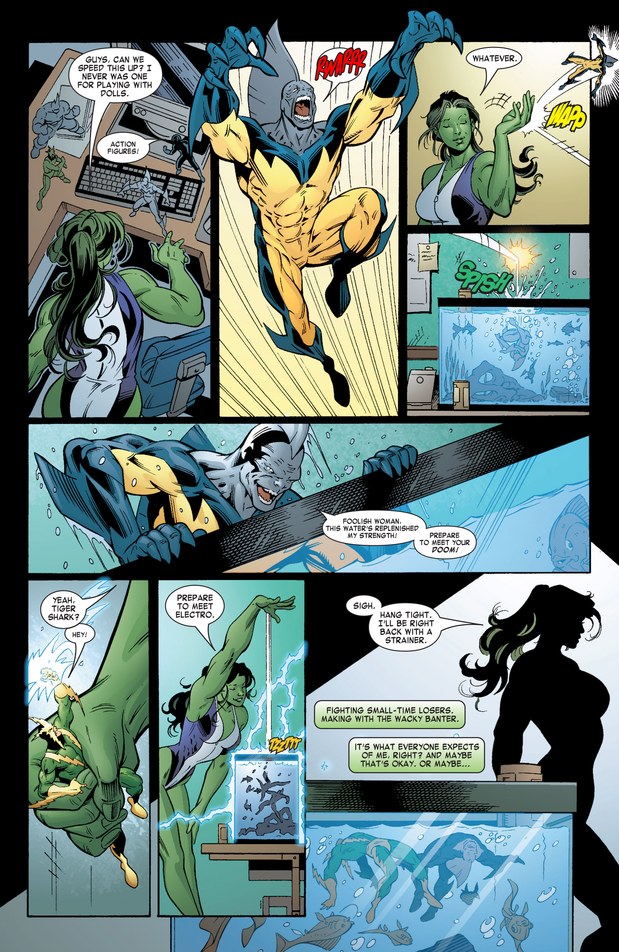 Read online She-Hulk (2004) comic -  Issue #6 - 12