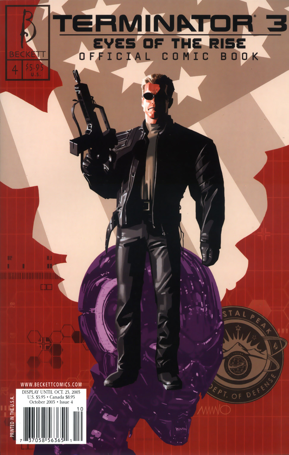 Read online Terminator 3 comic -  Issue #4 - 1