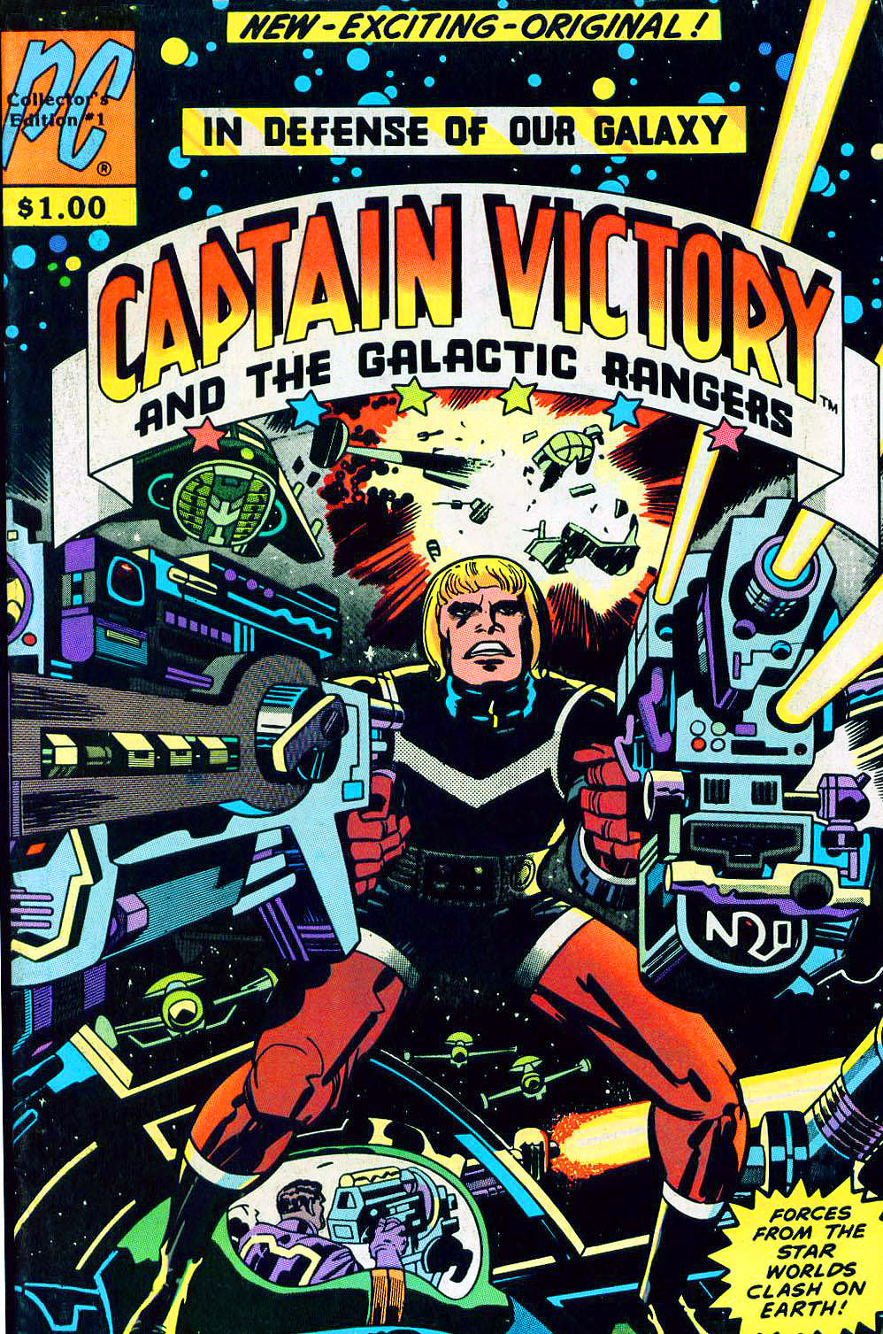 Read online Captain Victory and the Galactic Rangers (1981) comic -  Issue #1 - 1