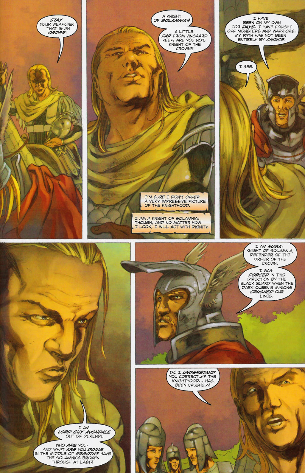 Read online Dragonlance: The Legend of Huma comic -  Issue #6 - 15