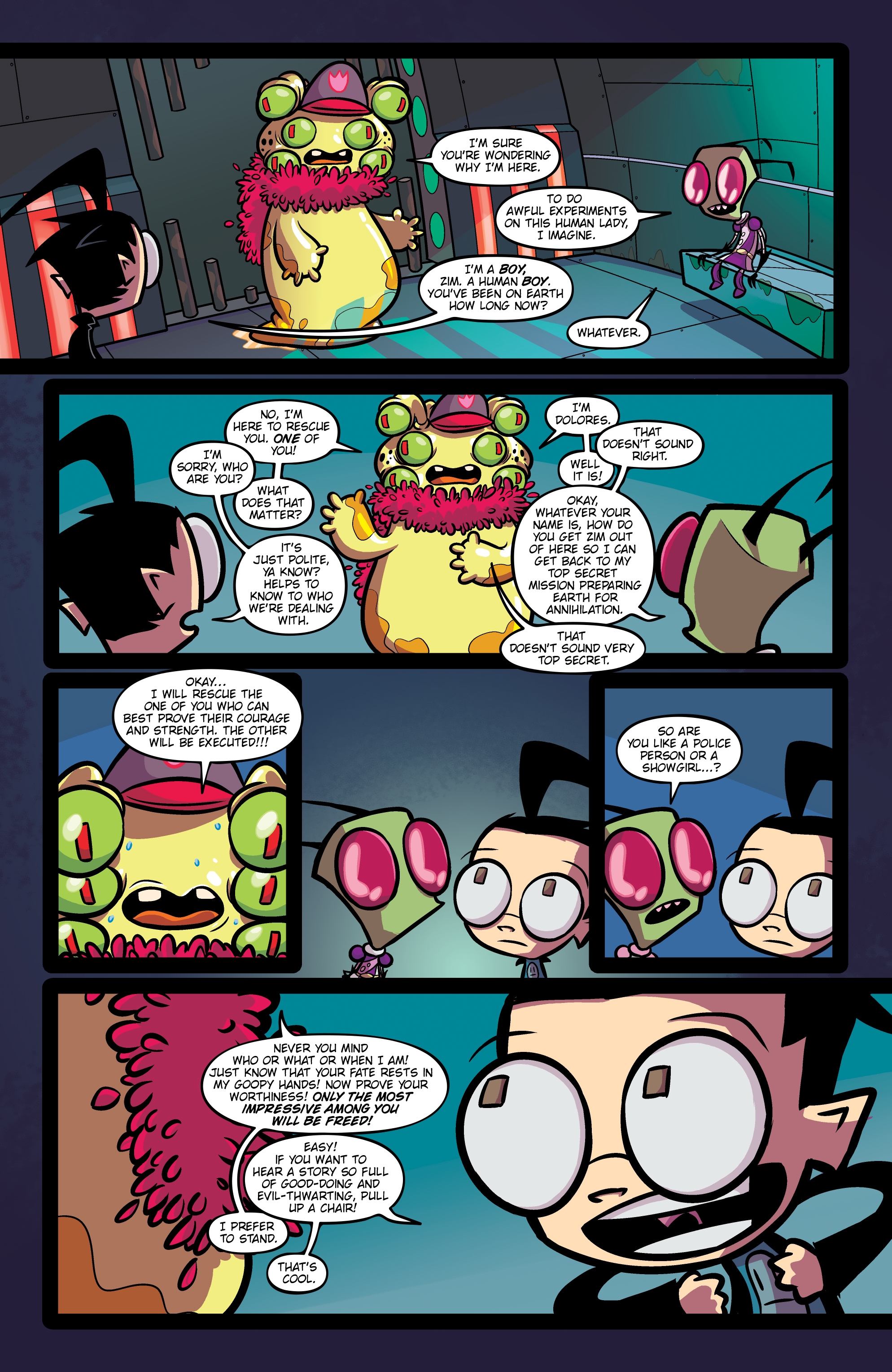 Read online Invader Zim comic -  Issue # _TPB 4 - 36
