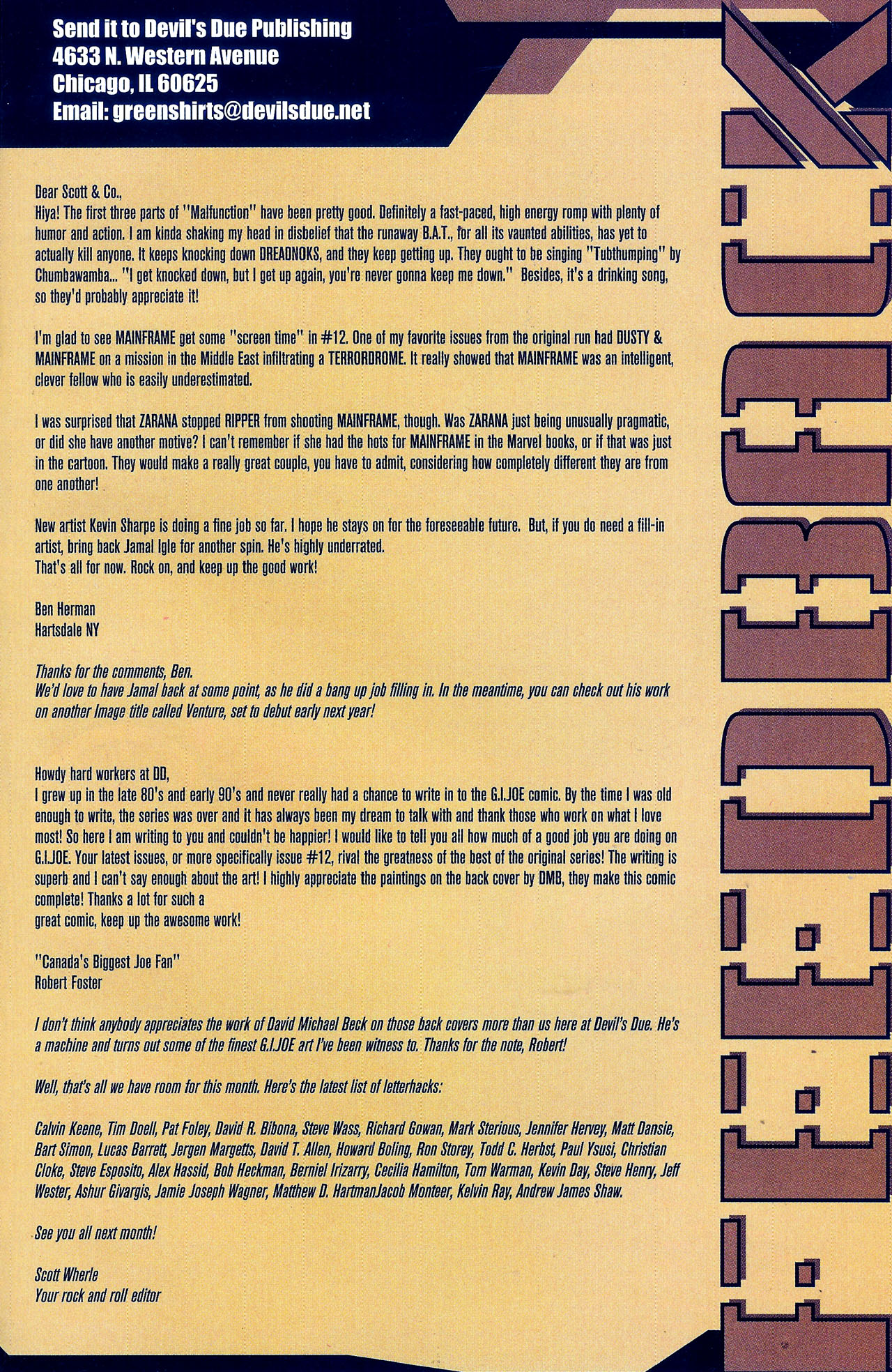 Read online G.I. Joe (2001) comic -  Issue #14 - 27
