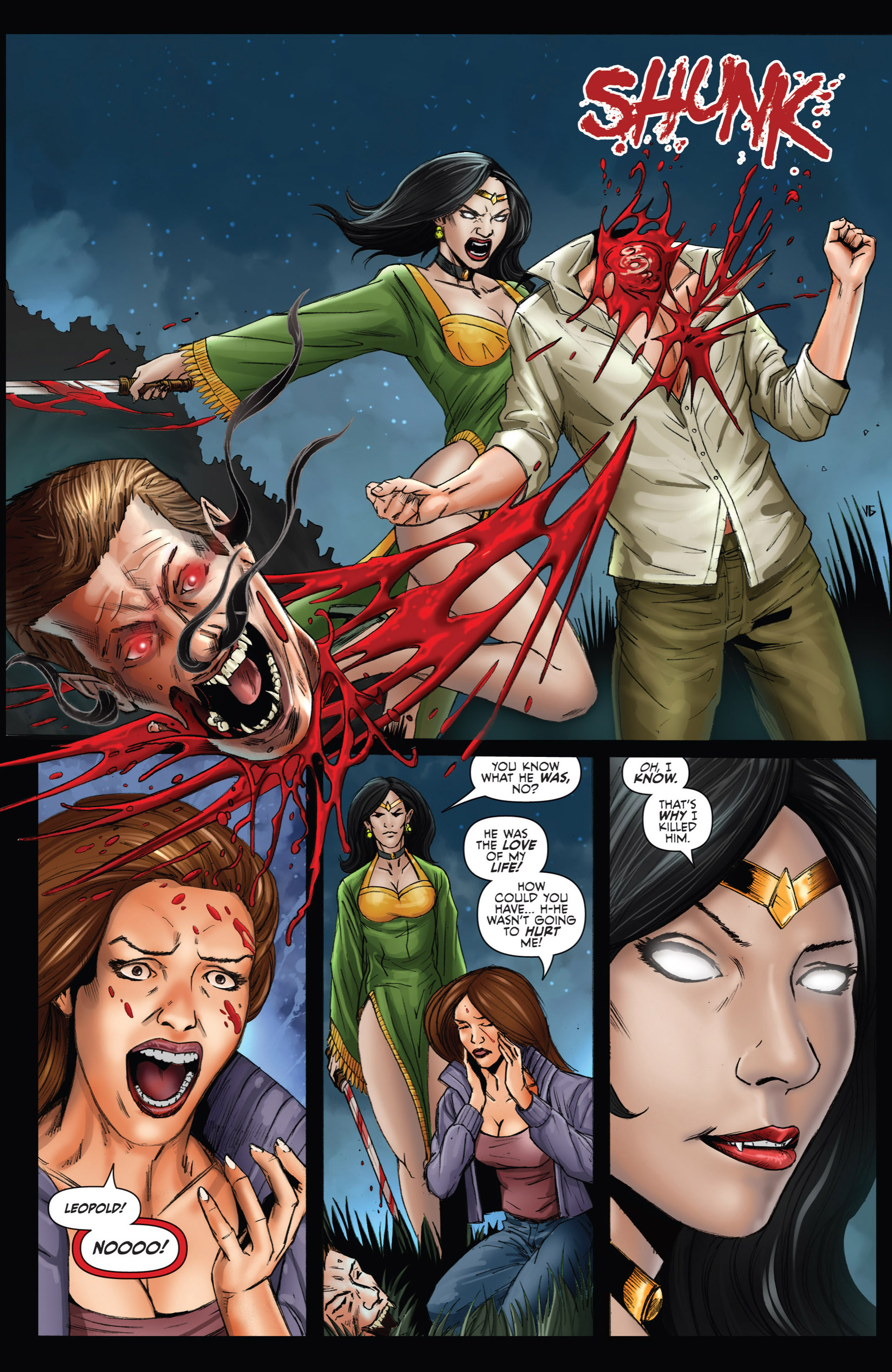 Read online Grimm Fairy Tales presents Vampires: The Eternal comic -  Issue #1 - 5
