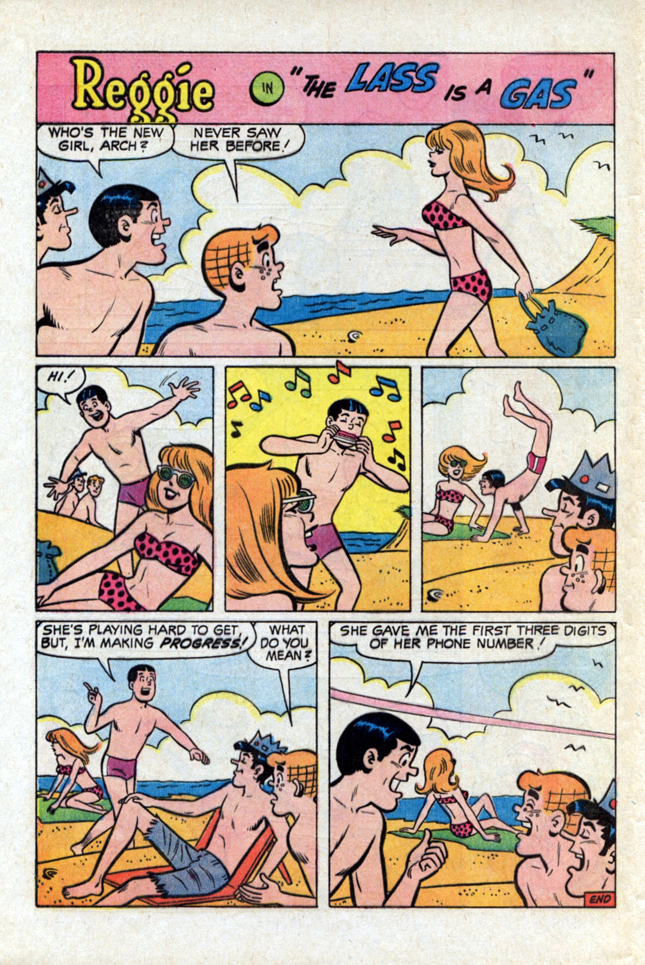 Read online Reggie's Wise Guy Jokes comic -  Issue #2 - 33