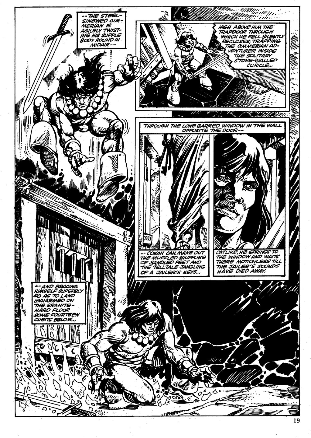 Read online The Savage Sword Of Conan comic -  Issue #86 - 19