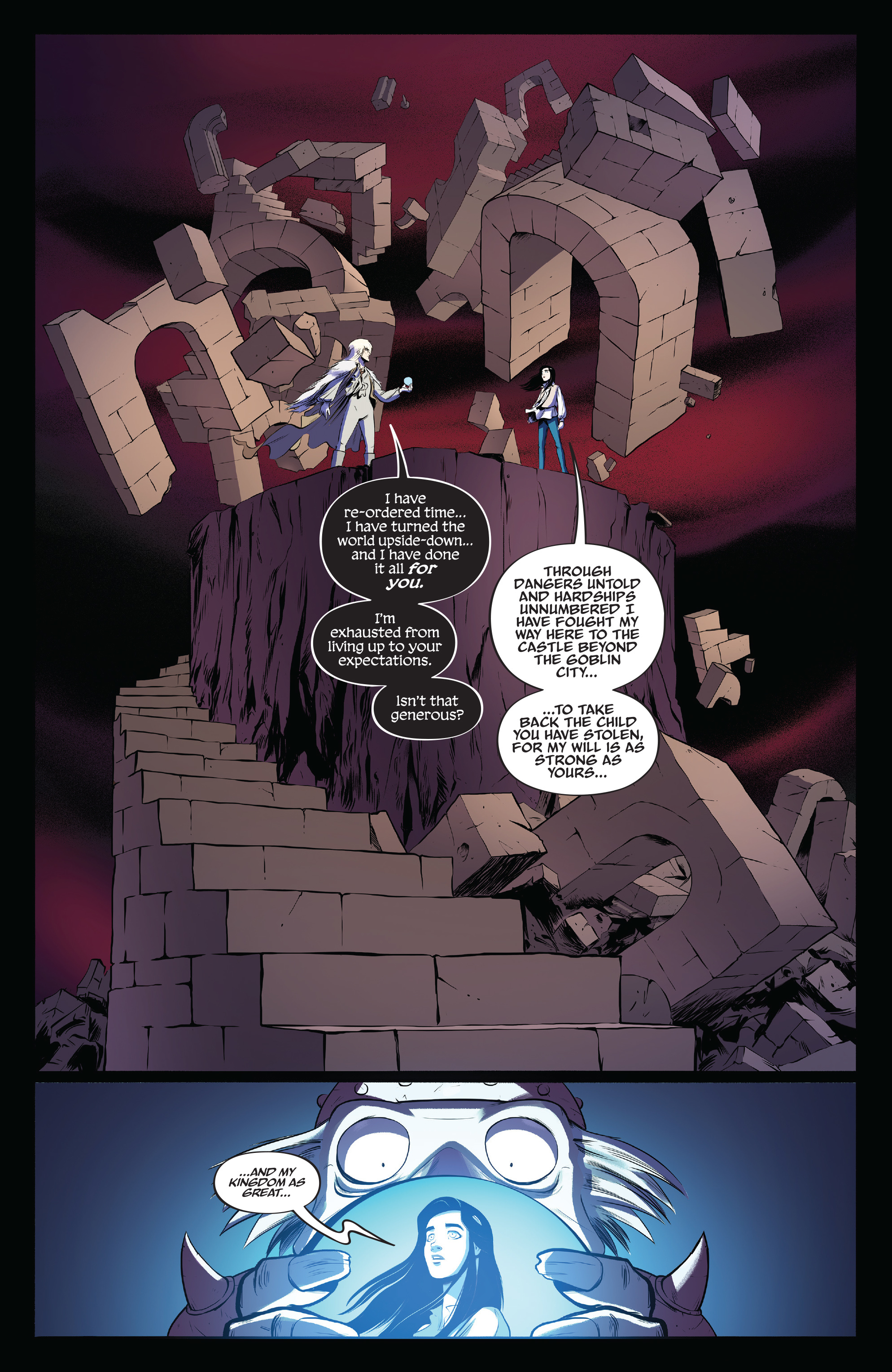 Read online Jim Henson's Labyrinth: Coronation comic -  Issue #11 - 18