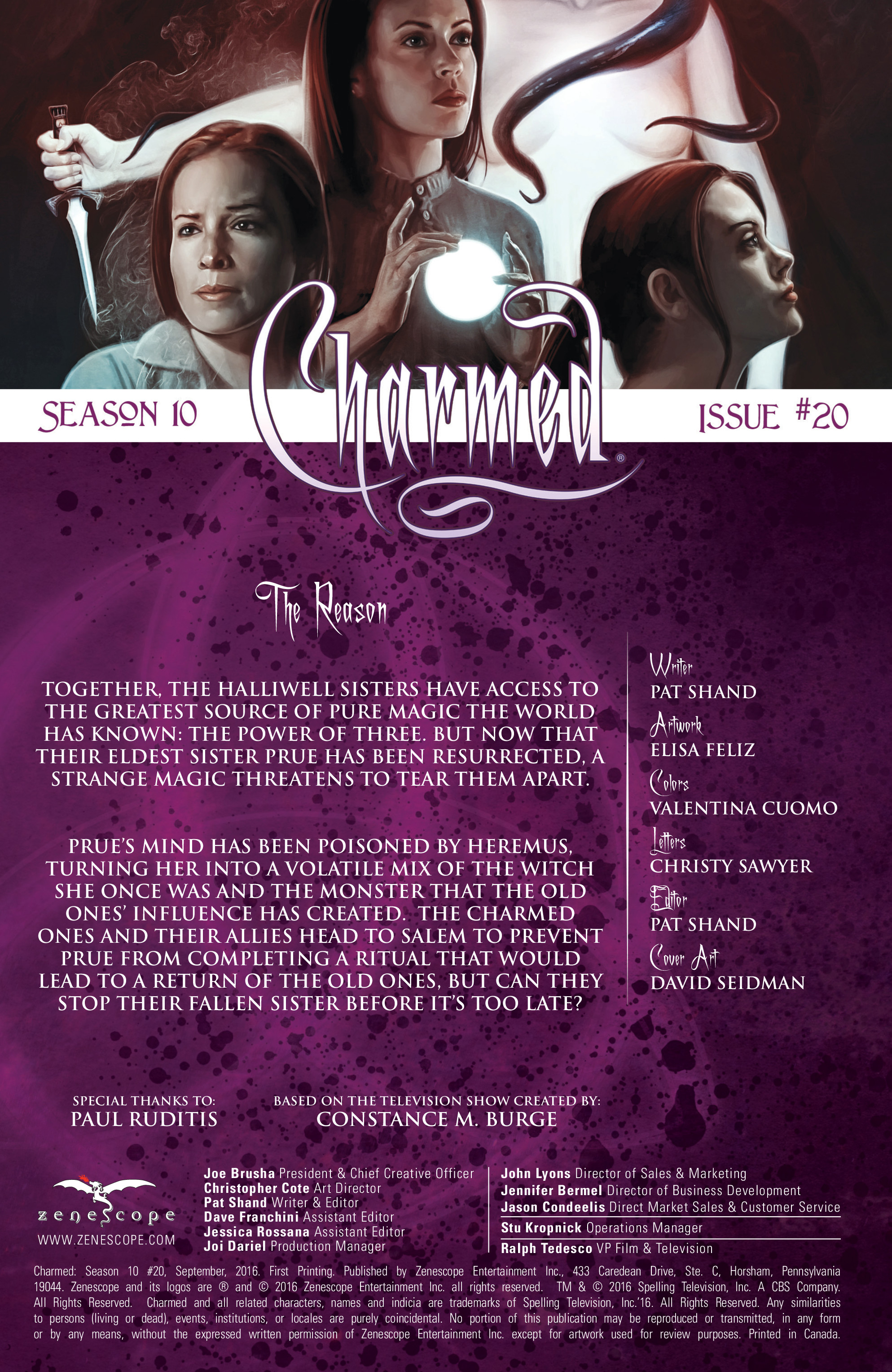 Read online Charmed Season 10 comic -  Issue #20 - 2