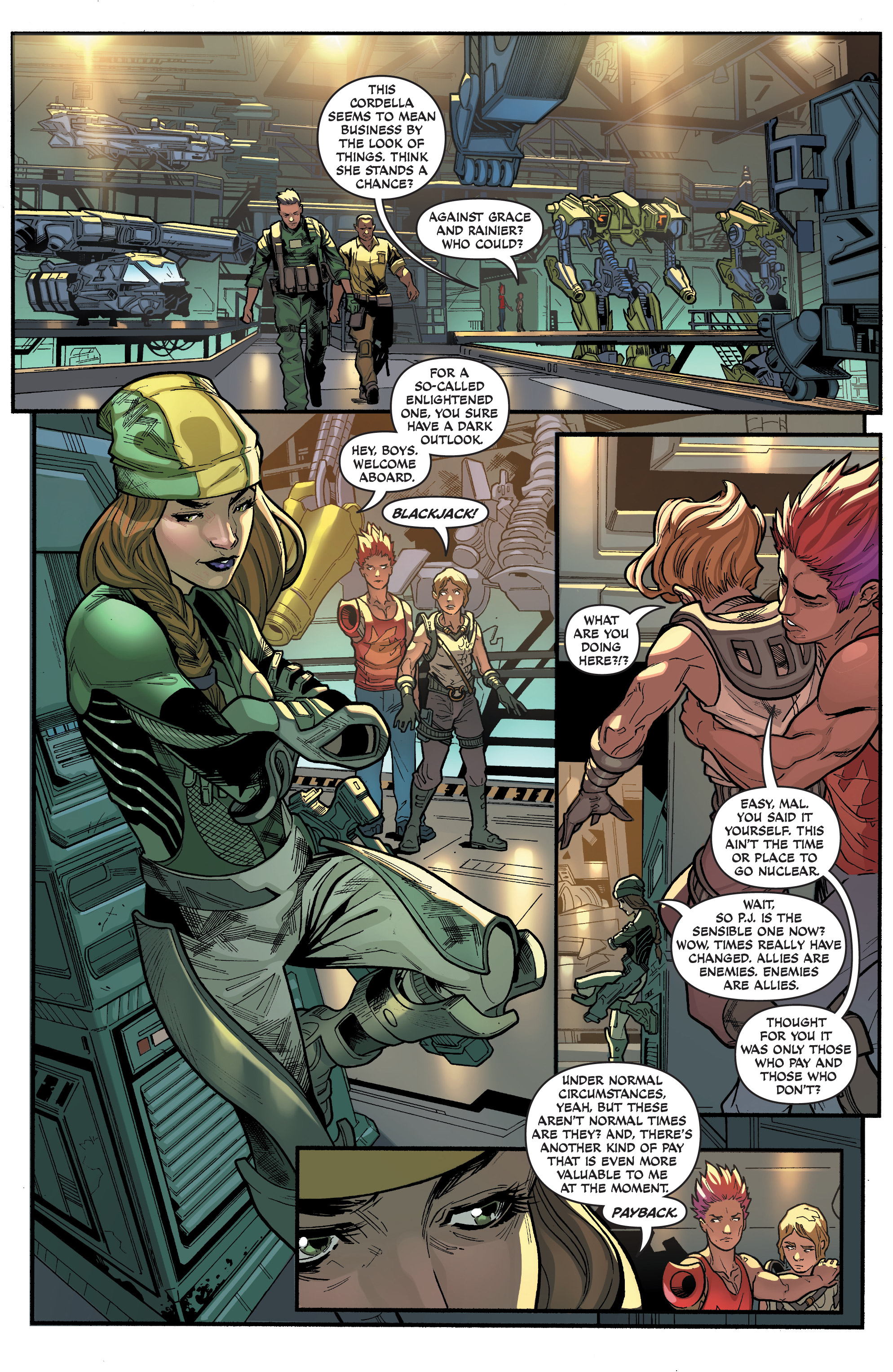 Read online Soulfire comic -  Issue #2 - 11
