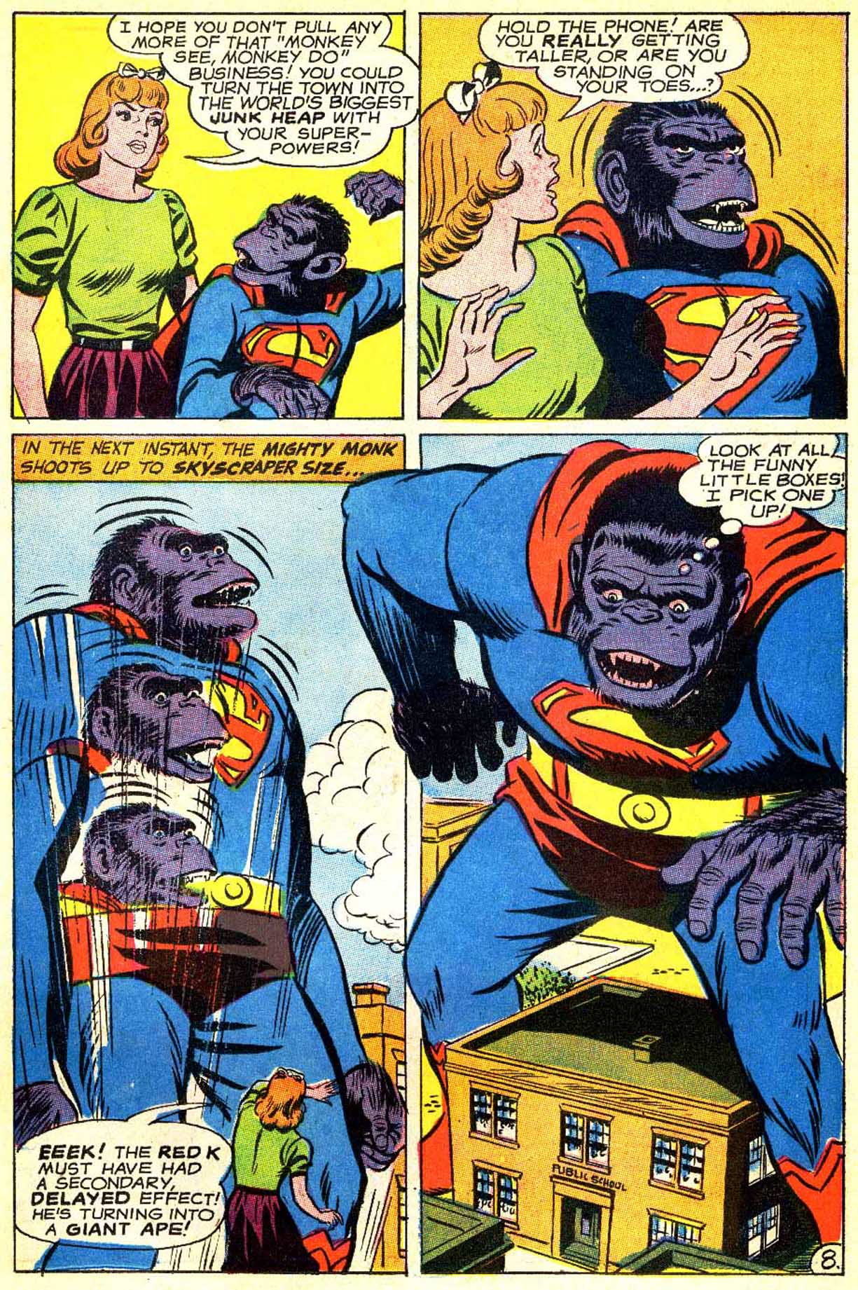 Read online Superboy (1949) comic -  Issue #142 - 8