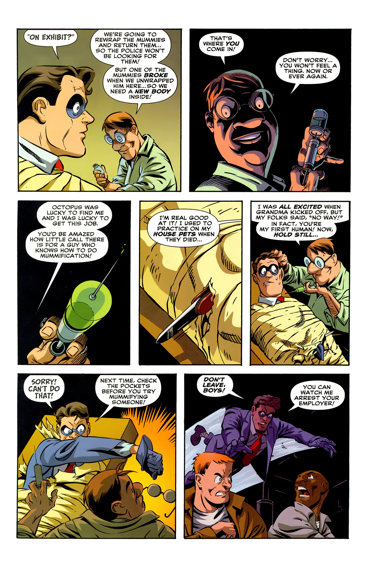 Read online The Spirit (2007) comic -  Issue #18 - 21