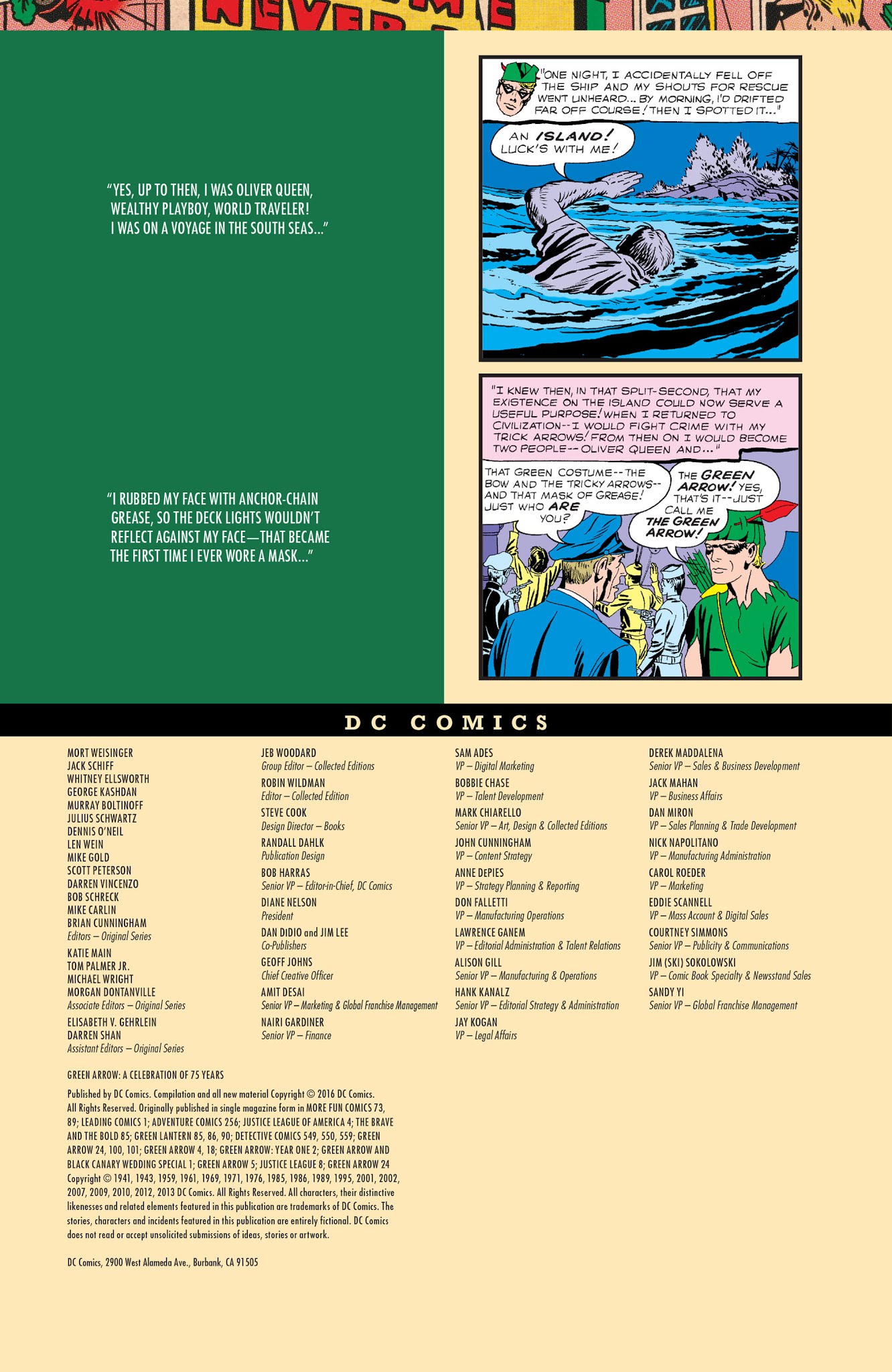 Read online Green Arrow: A Celebration of 75 Years comic -  Issue # TPB (Part 1) - 4