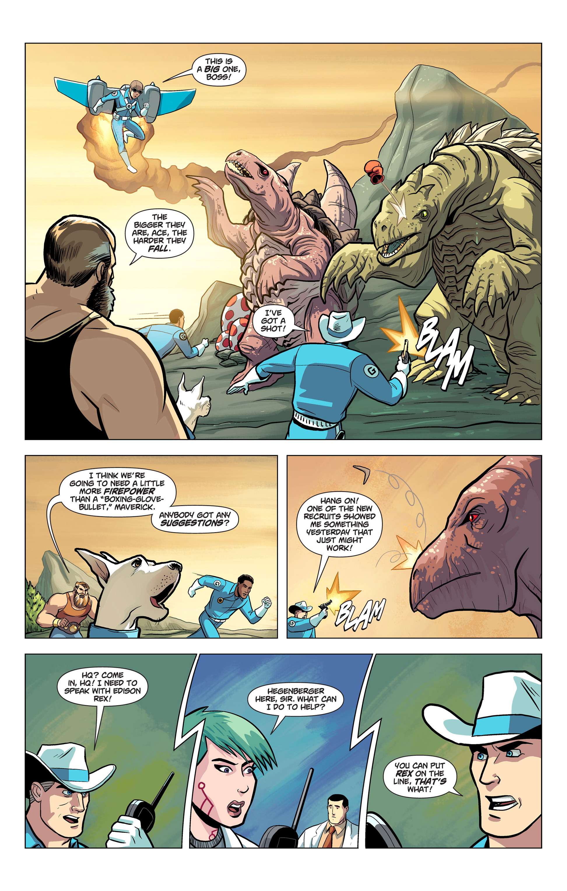 Read online Edison Rex comic -  Issue #7 - 8