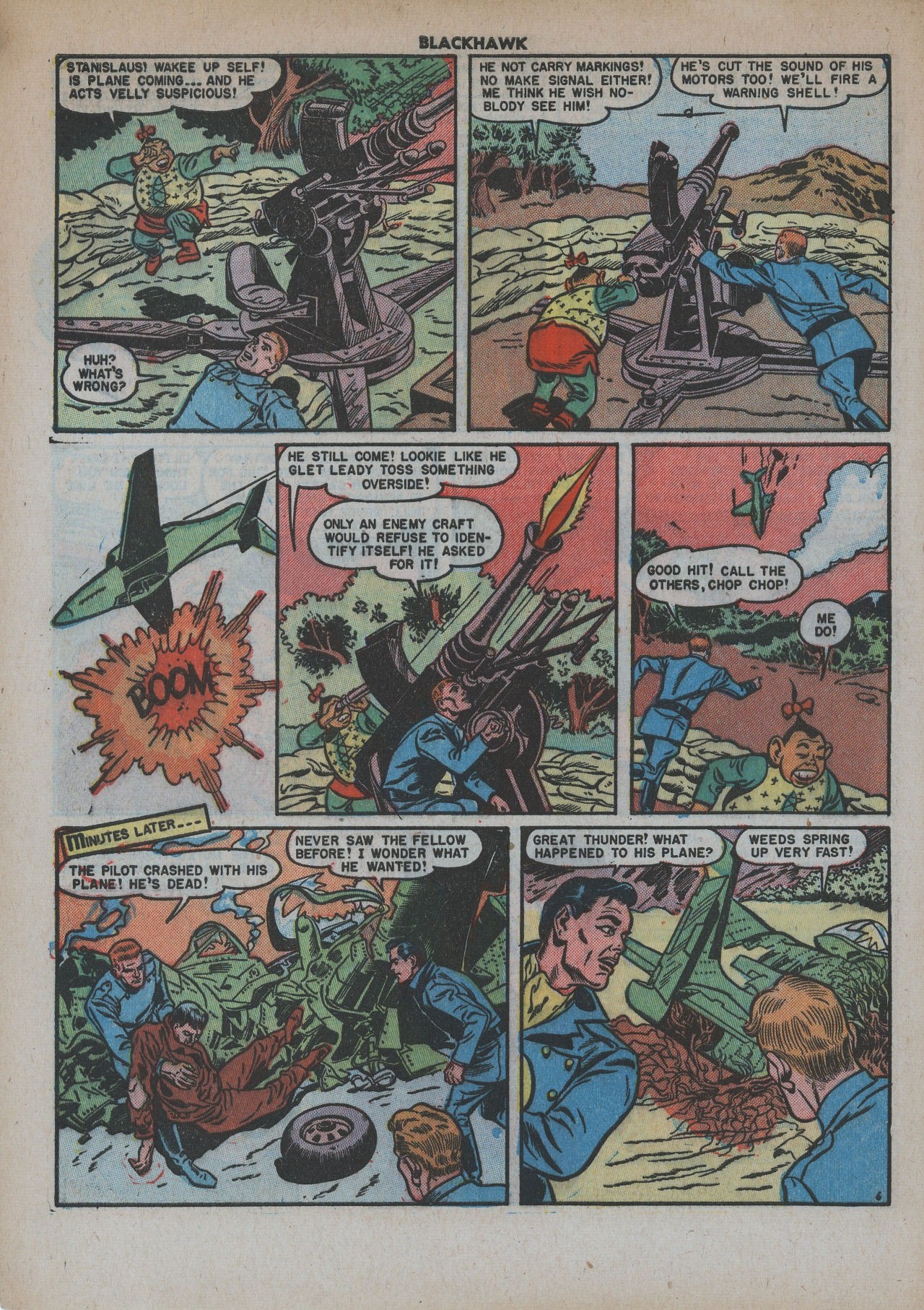 Read online Blackhawk (1957) comic -  Issue #39 - 8