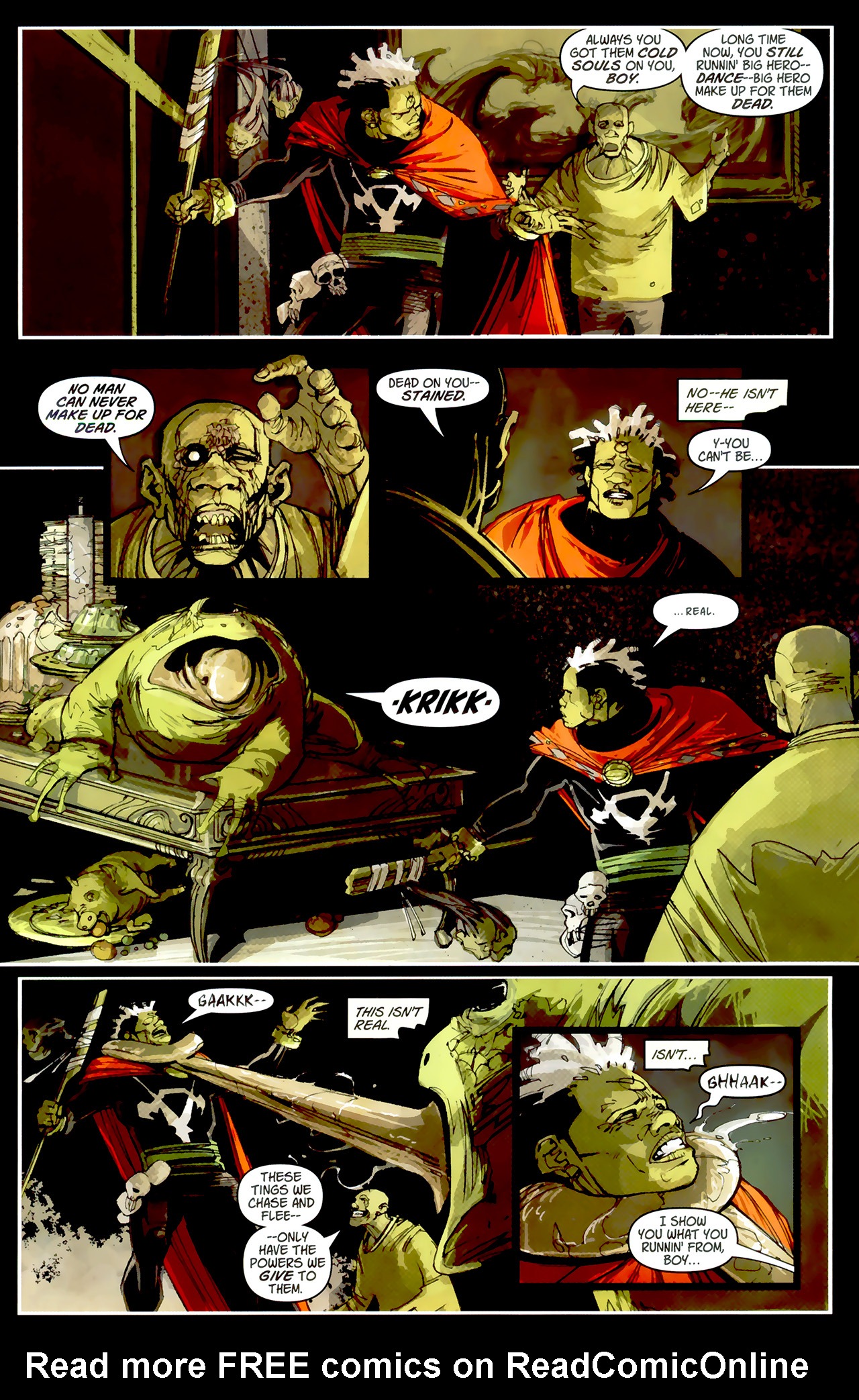 Read online Doctor Voodoo: Avenger of the Supernatural comic -  Issue #2 - 7