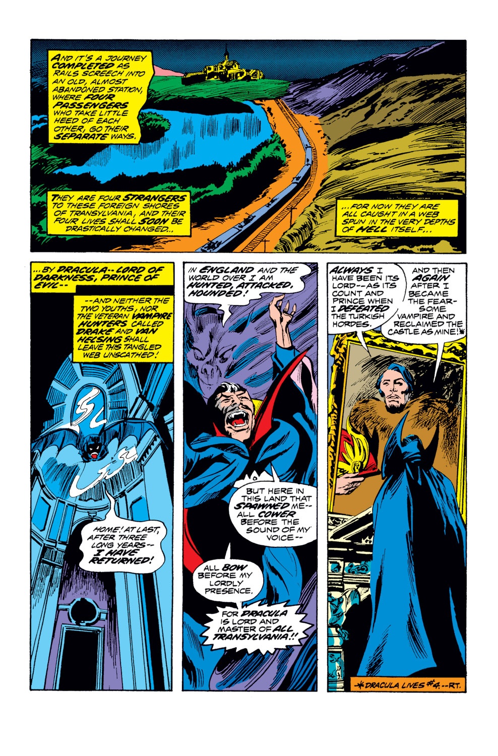 Read online Tomb of Dracula (1972) comic -  Issue #18 - 4