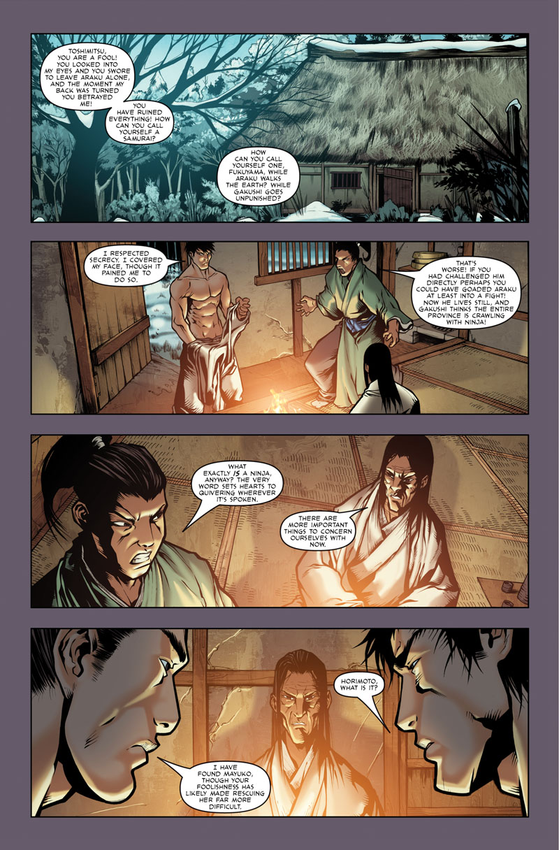 Read online Samurai's Blood comic -  Issue #4 - 2