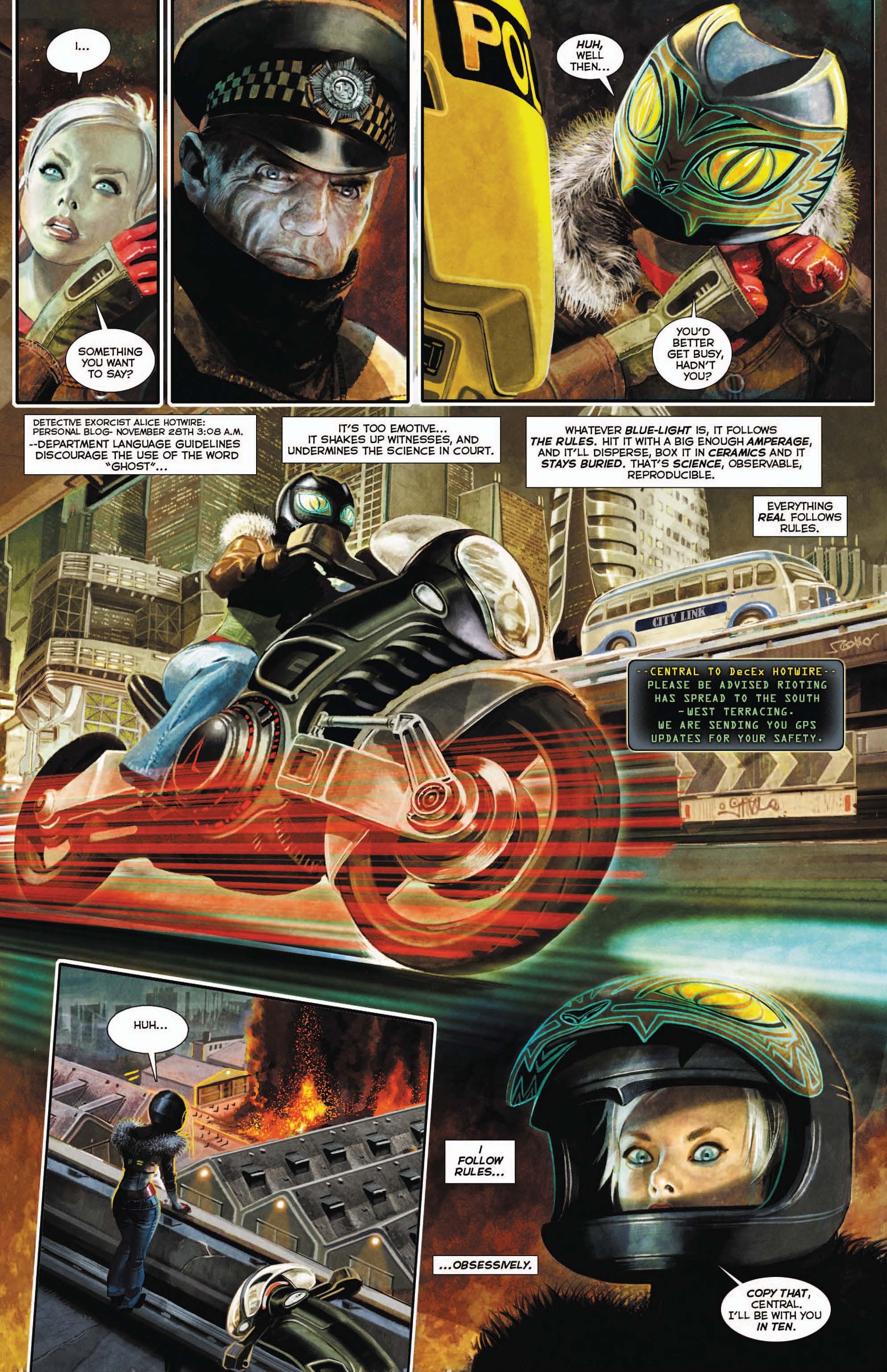 Read online Hotwire: Requiem for the Dead comic -  Issue #1 - 10