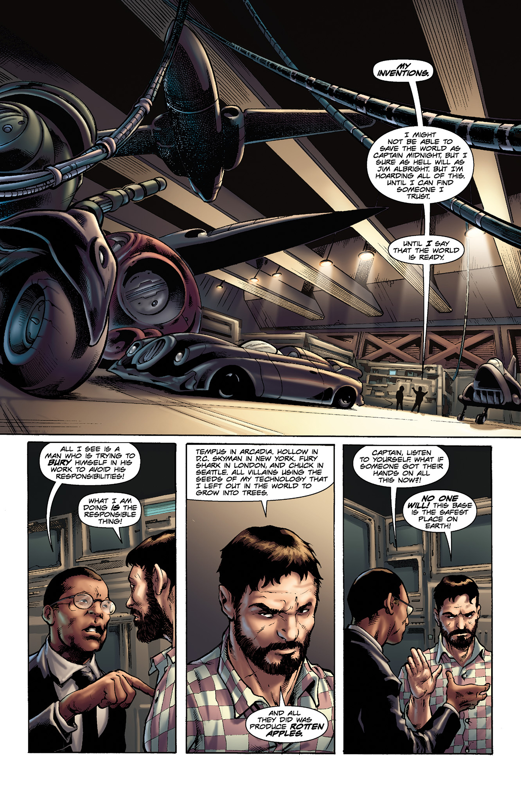 Read online Captain Midnight comic -  Issue #12 - 23