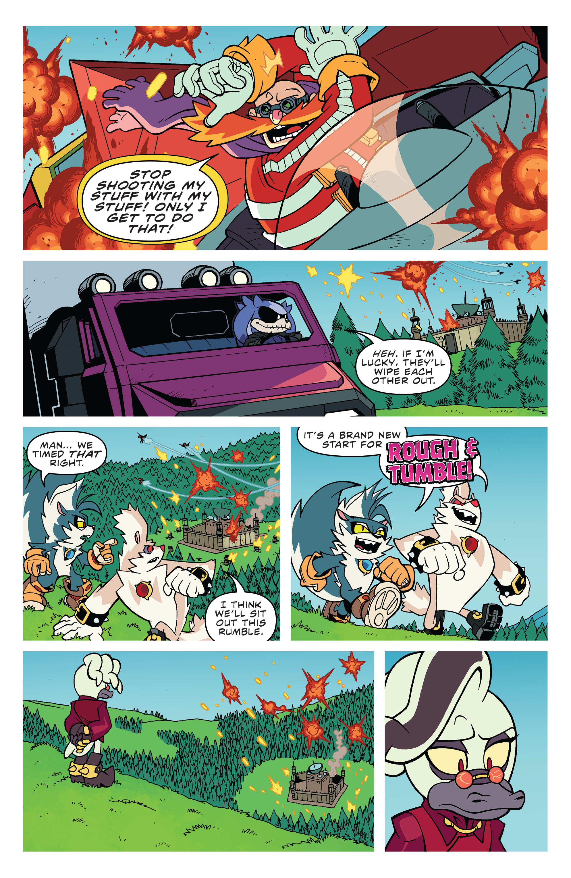 Read online Sonic the Hedgehog: Bad Guys comic -  Issue #4 - 17