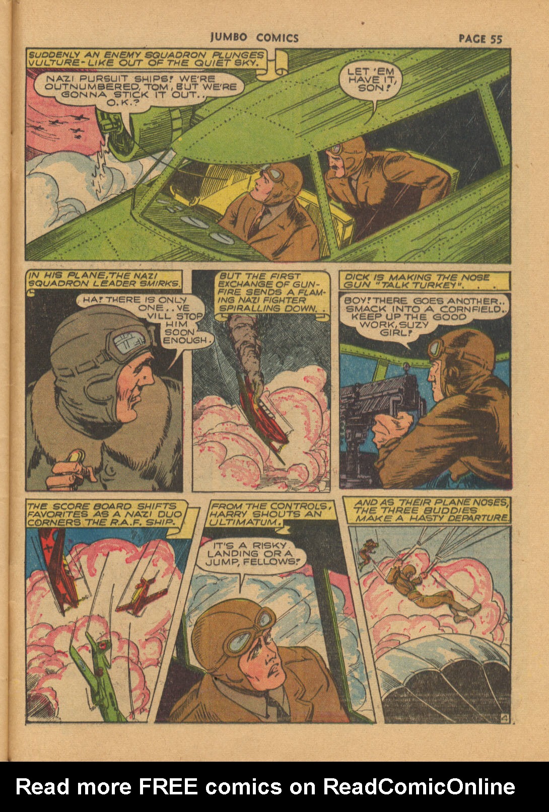 Read online Jumbo Comics comic -  Issue #36 - 57