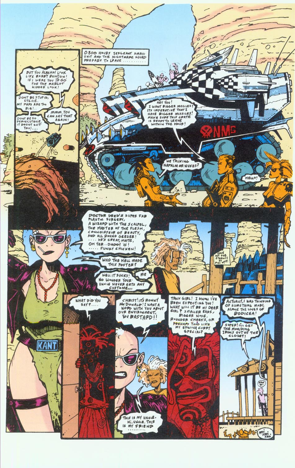 Read online Hewlett and Martin's Tank Girl comic -  Issue # TPB - 31