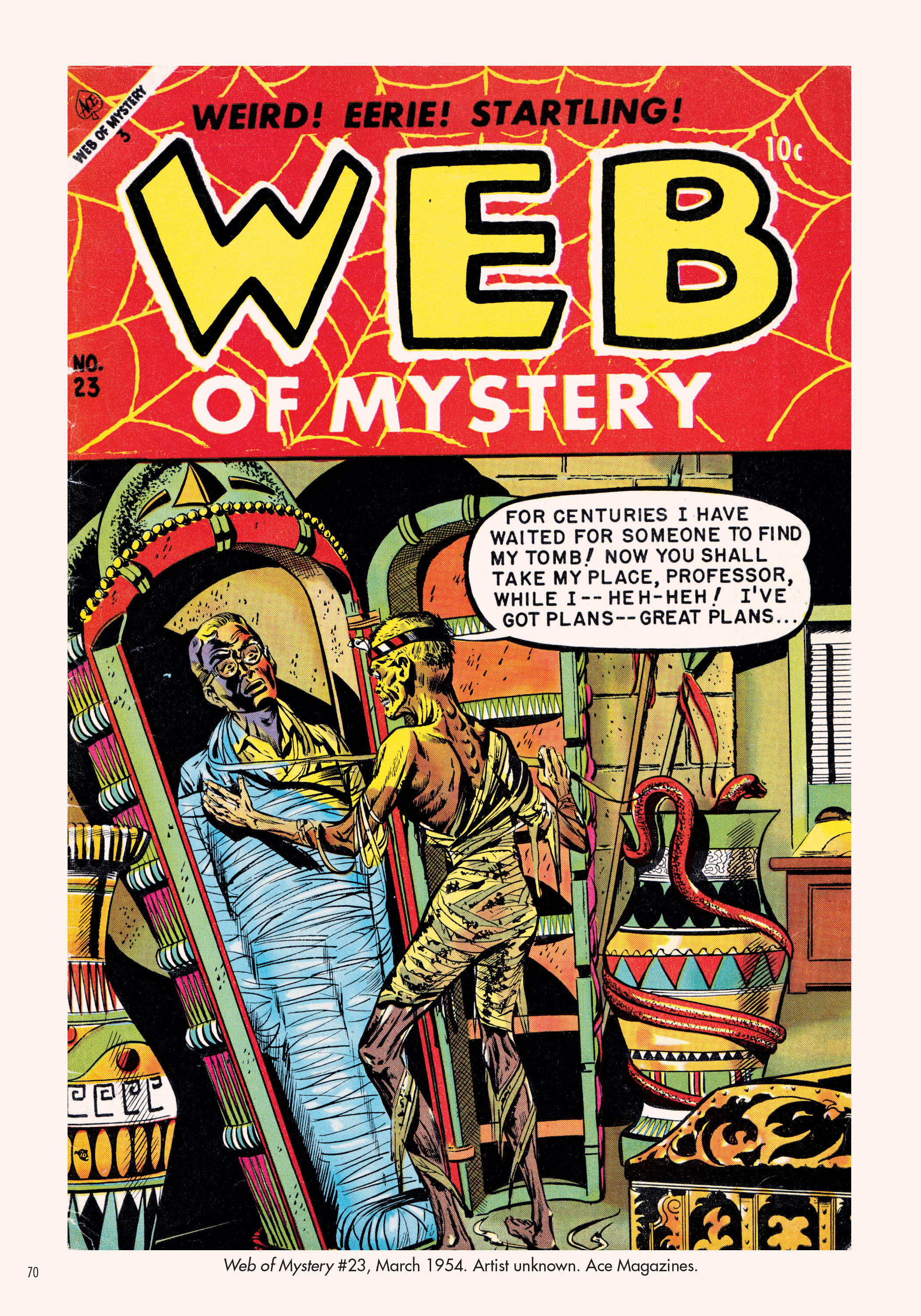 Read online Classic Monsters of Pre-Code Horror Comics: Mummies comic -  Issue # TPB - 70
