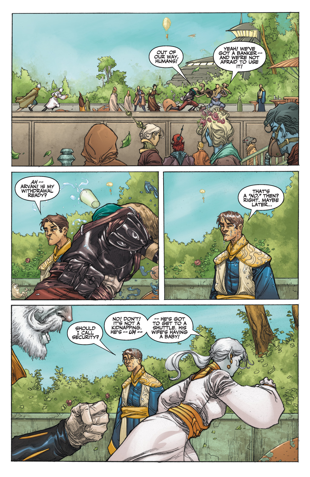 Read online Star Wars: Knights Of The Old Republic comic -  Issue #11 - 17