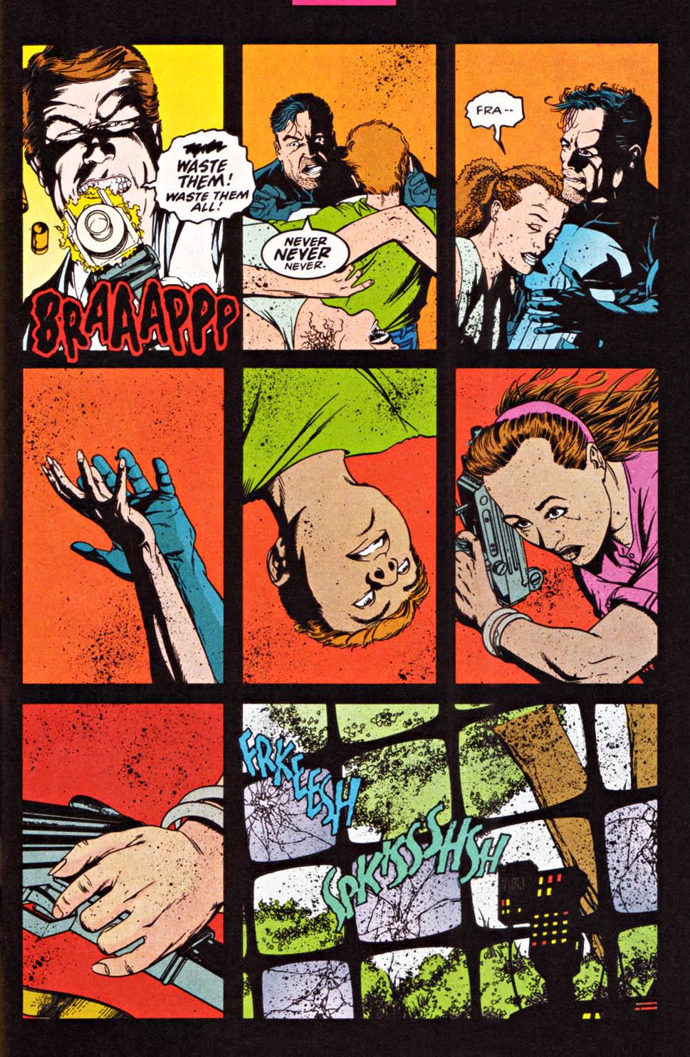 Read online The Punisher War Zone comic -  Issue #16 - 17