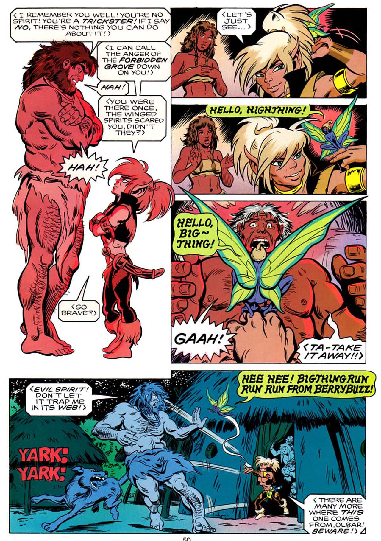 Read online ElfQuest: Siege at Blue Mountain comic -  Issue #2 - 25