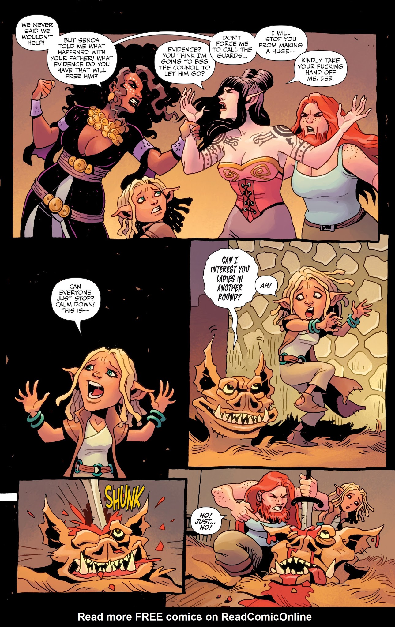 Read online Rat Queens (2013) comic -  Issue # _TPB 3 - 113