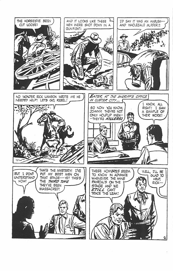 Read online Western Movie Hero comic -  Issue #1 - 12