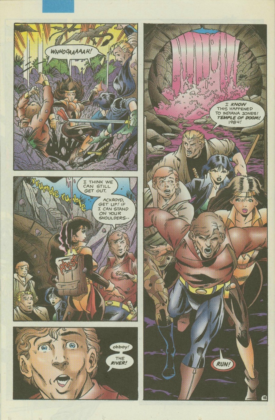 Read online Ex-Mutants comic -  Issue #4 - 21