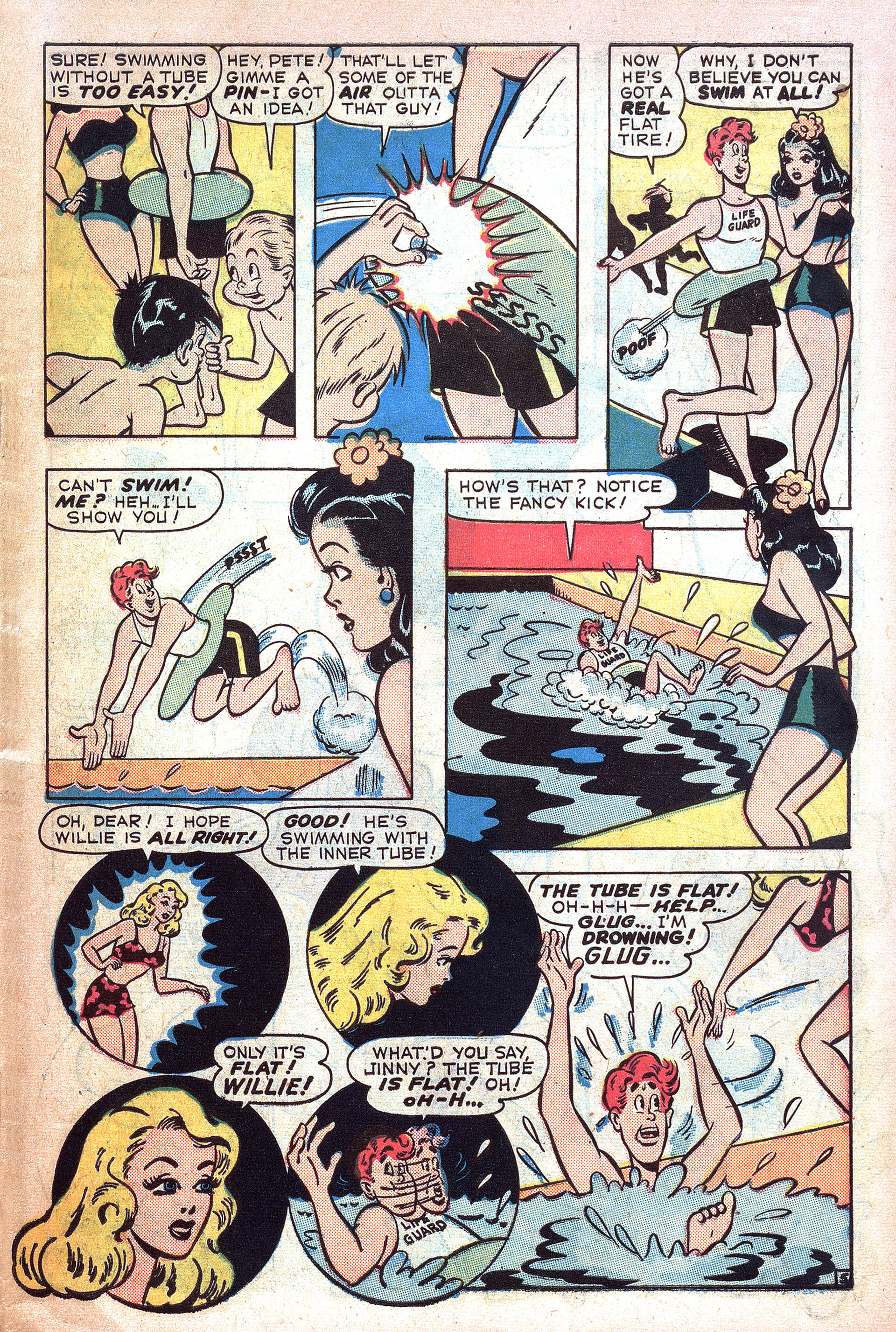 Read online Willie Comics (1946) comic -  Issue #10 - 7