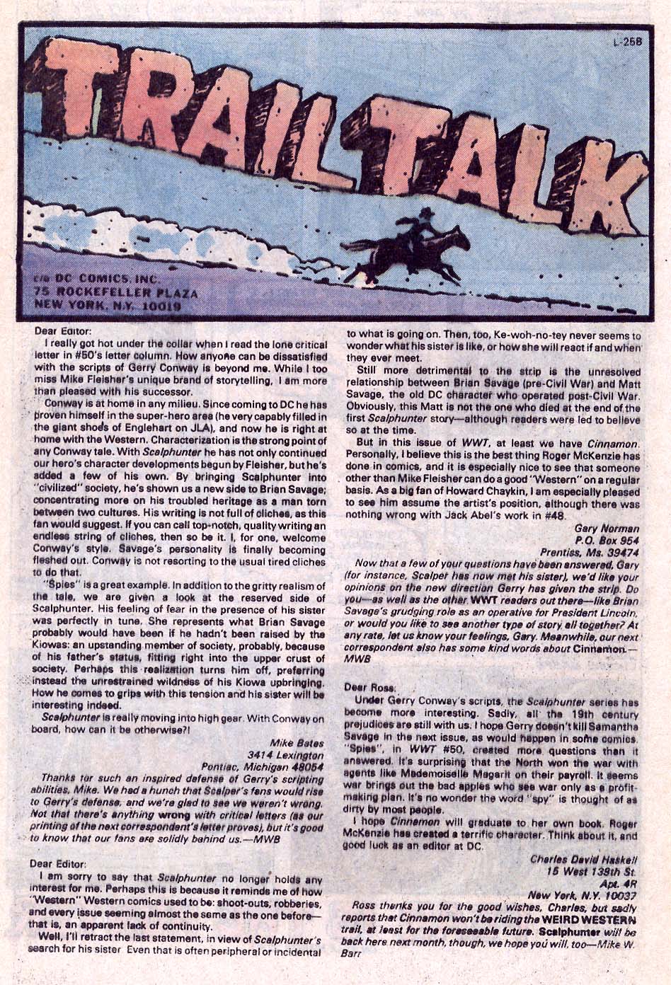 Read online Weird Western Tales (1972) comic -  Issue #55 - 19