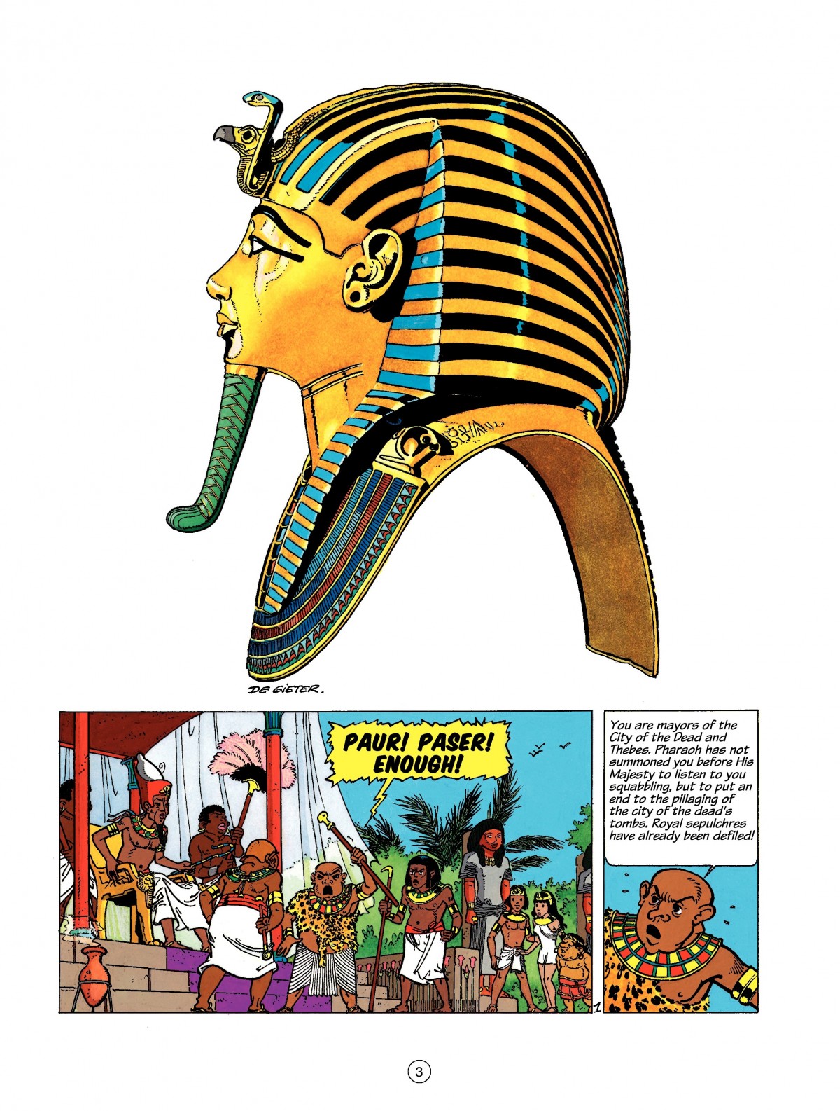 Read online Papyrus comic -  Issue #3 - 3