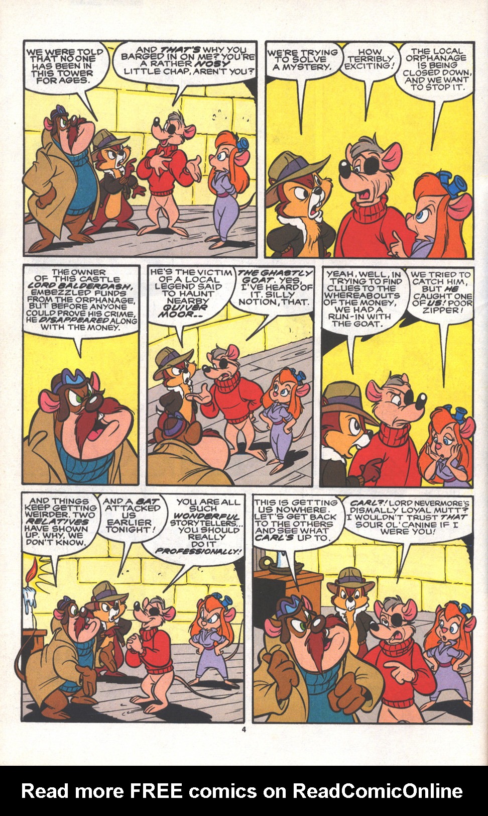 Read online Disney's Chip 'N Dale Rescue Rangers comic -  Issue #19 - 6