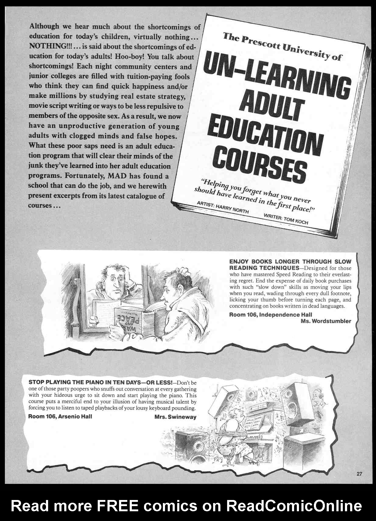 Read online MAD comic -  Issue #306 - 29