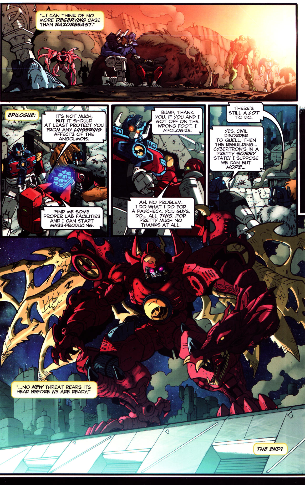 Read online Transformers: Beast Wars: The Ascending comic -  Issue #4 - 24