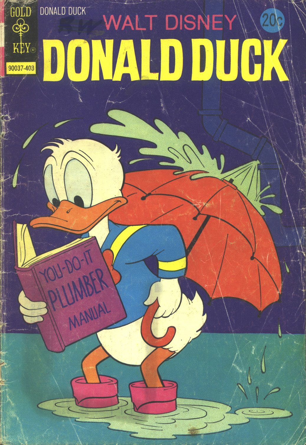 Read online Walt Disney's Donald Duck (1952) comic -  Issue #155 - 1