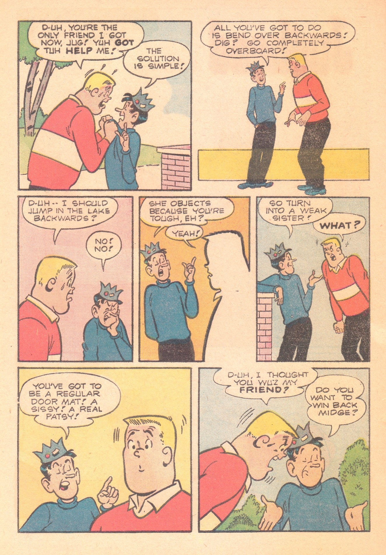 Read online Archie's Pal Jughead comic -  Issue #63 - 4