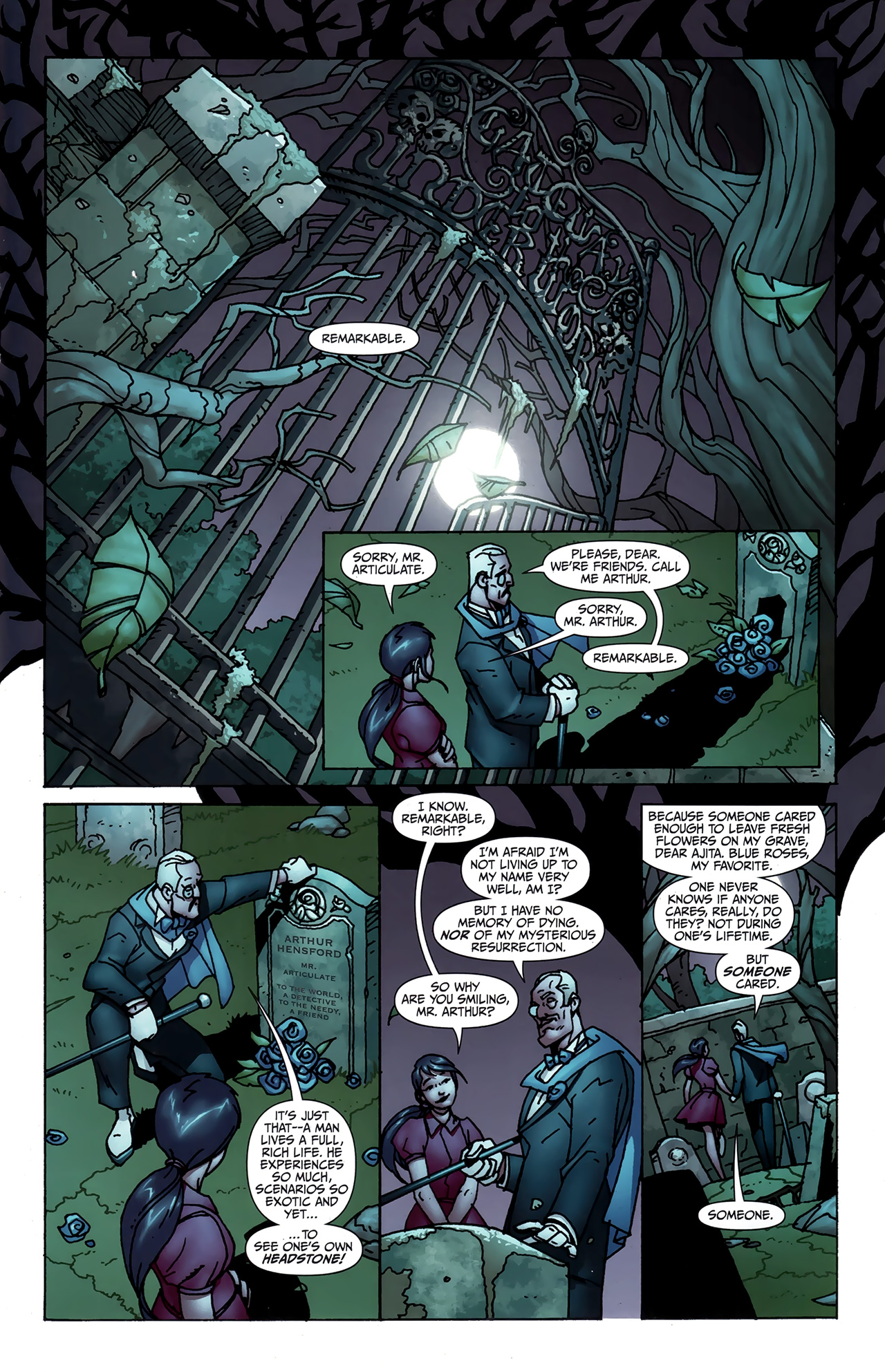 Read online Welcome To Tranquility: One Foot In The Grave comic -  Issue #3 - 18