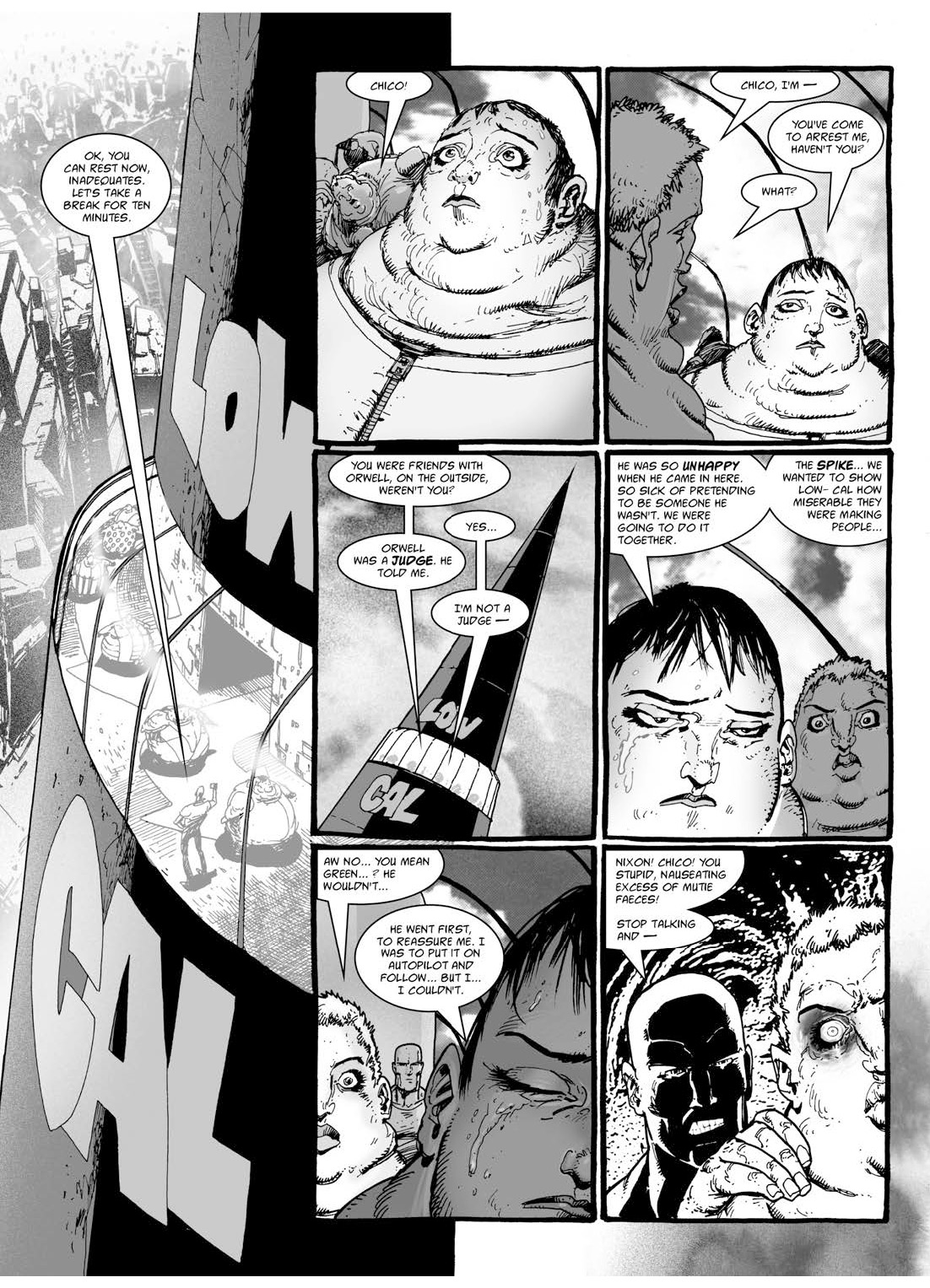 Read online Mega-City Undercover comic -  Issue # TPB 1 - 122