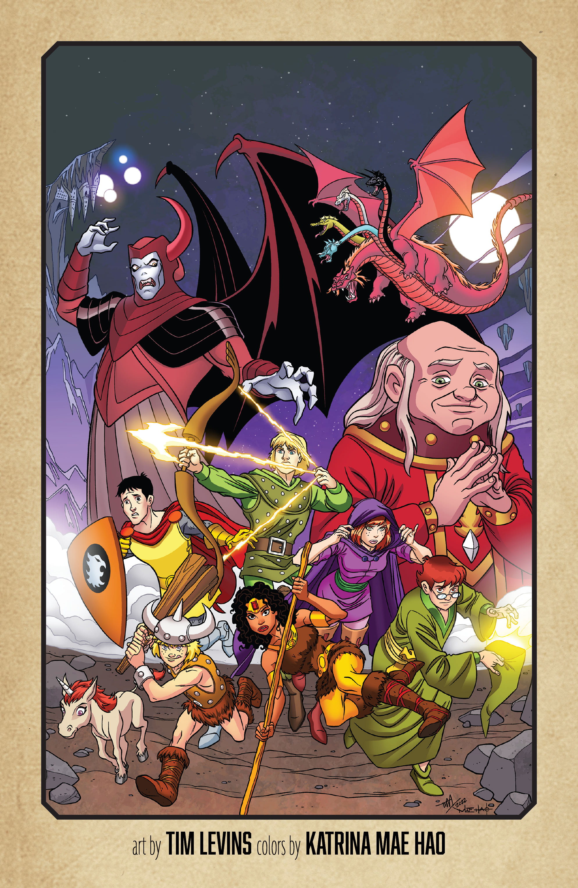 Read online Dungeons & Dragons: Saturday Morning Adventures (2023) comic -  Issue #1 - 23
