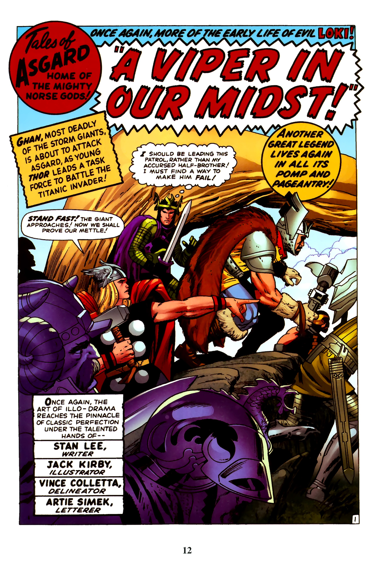 Read online Thor: Tales of Asgard by Stan Lee & Jack Kirby comic -  Issue #3 - 14