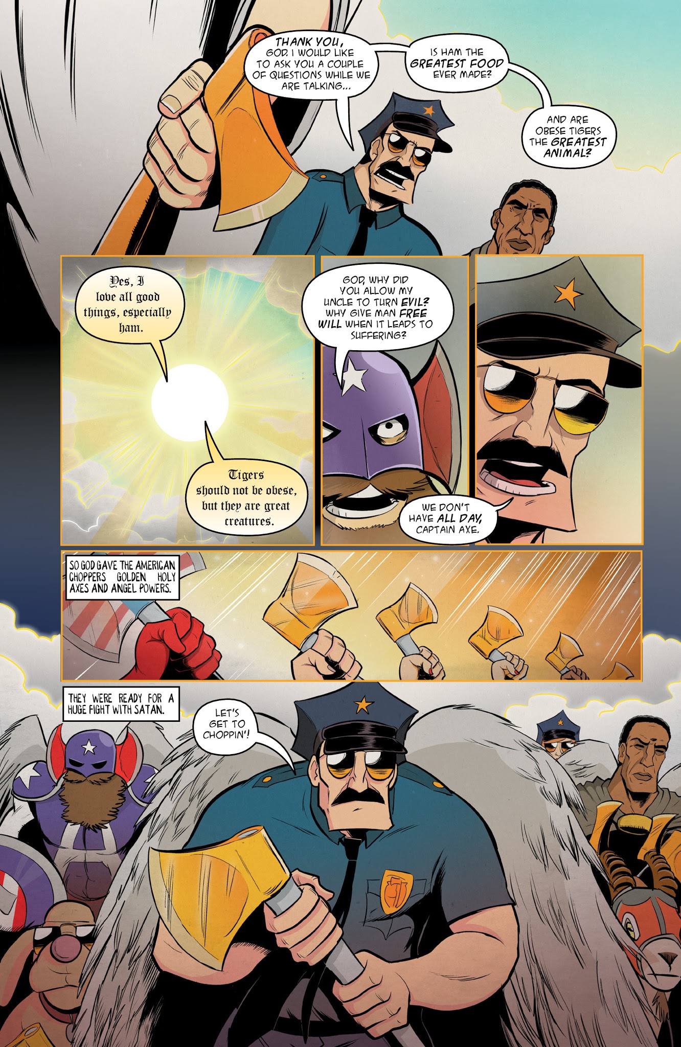 Read online Axe Cop comic -  Issue # TPB 6 - 59