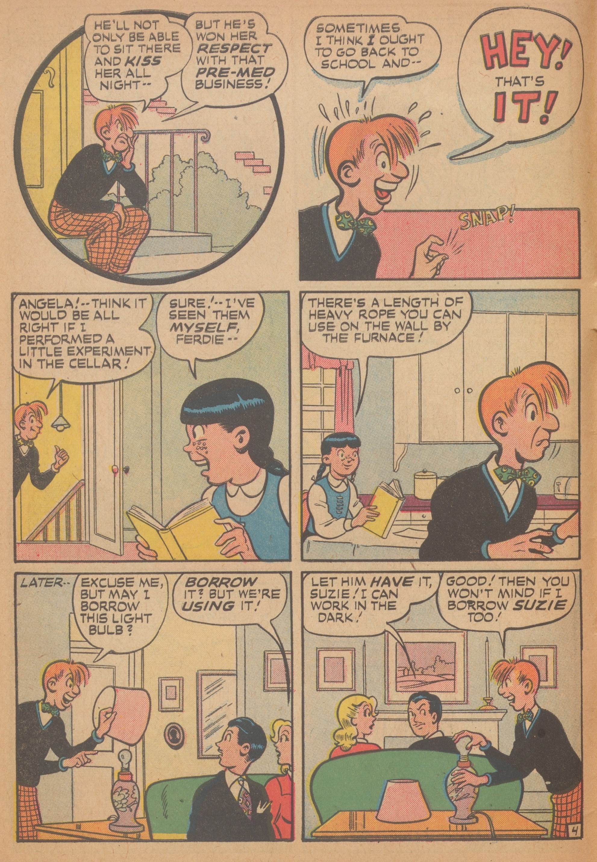 Read online Suzie Comics comic -  Issue #77 - 6