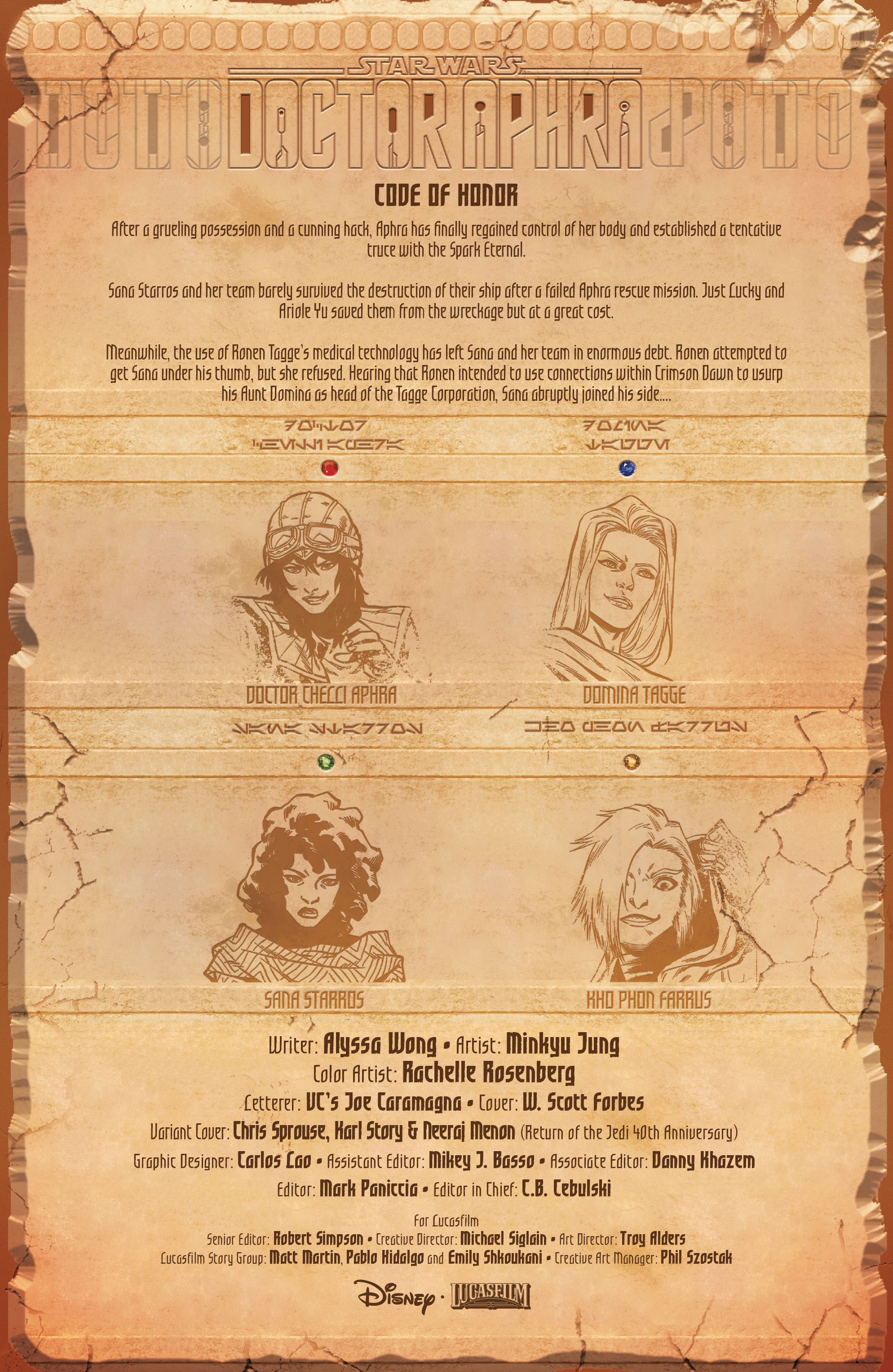 Read online Star Wars: Doctor Aphra comic -  Issue #28 - 2