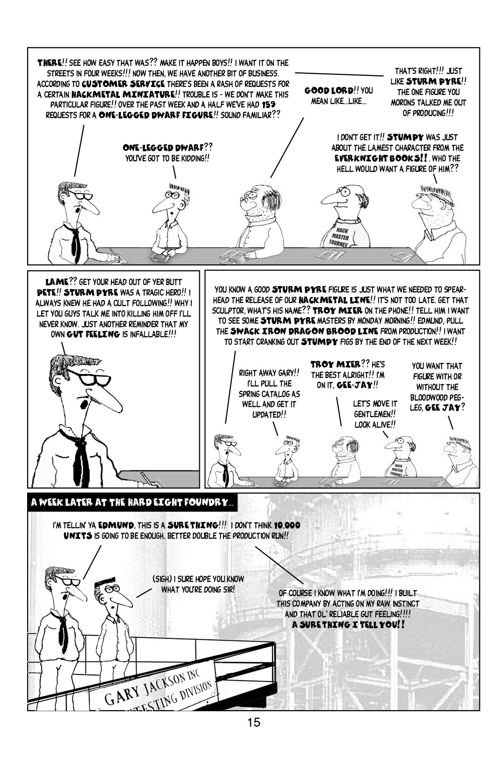 Read online Knights of the Dinner Table comic -  Issue #15 - 17