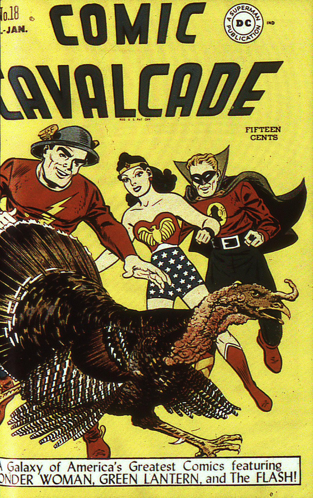 Read online Comic Cavalcade comic -  Issue #18 - 2