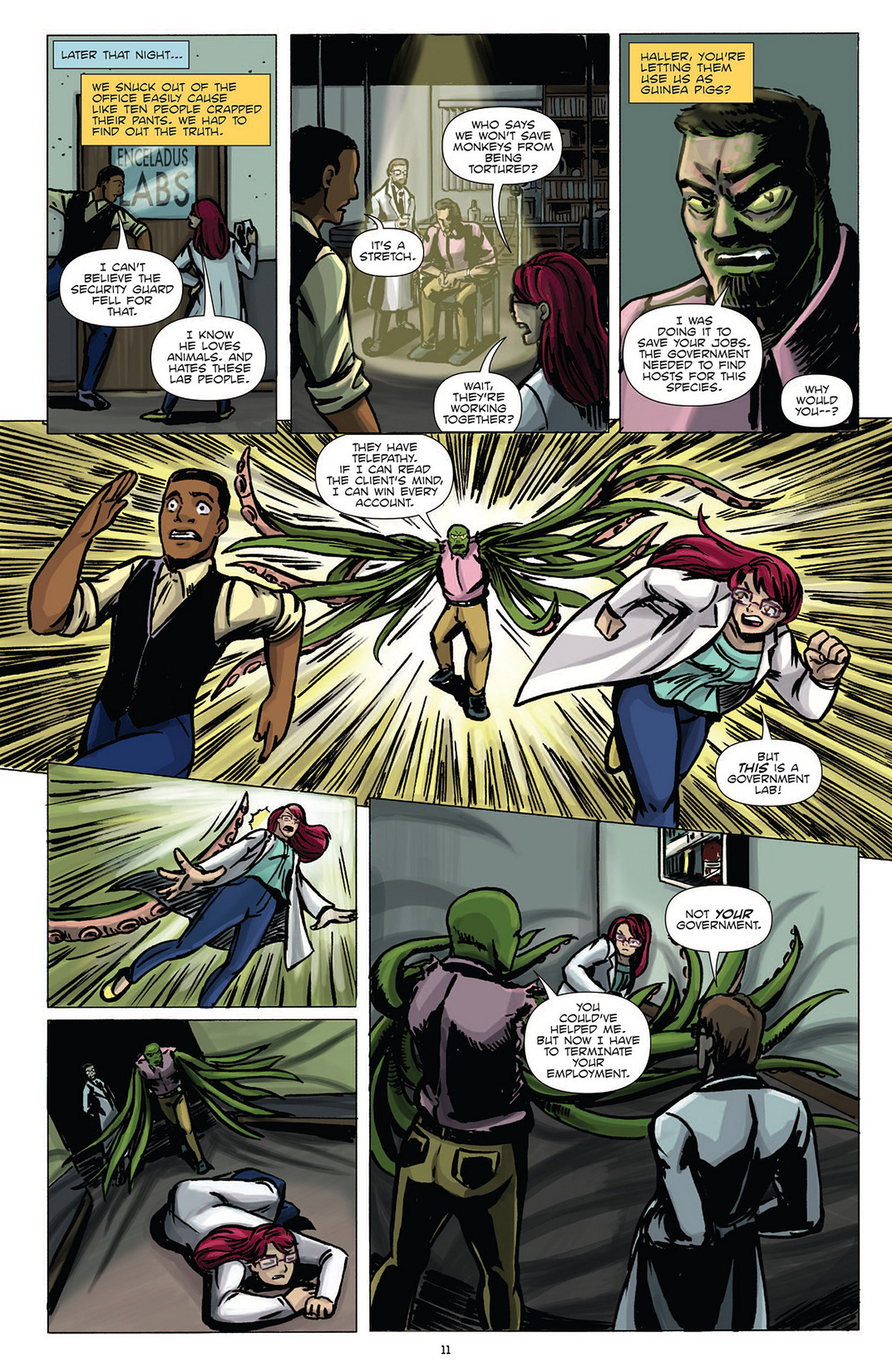 Read online Womanthology: Space comic -  Issue #2 - 14